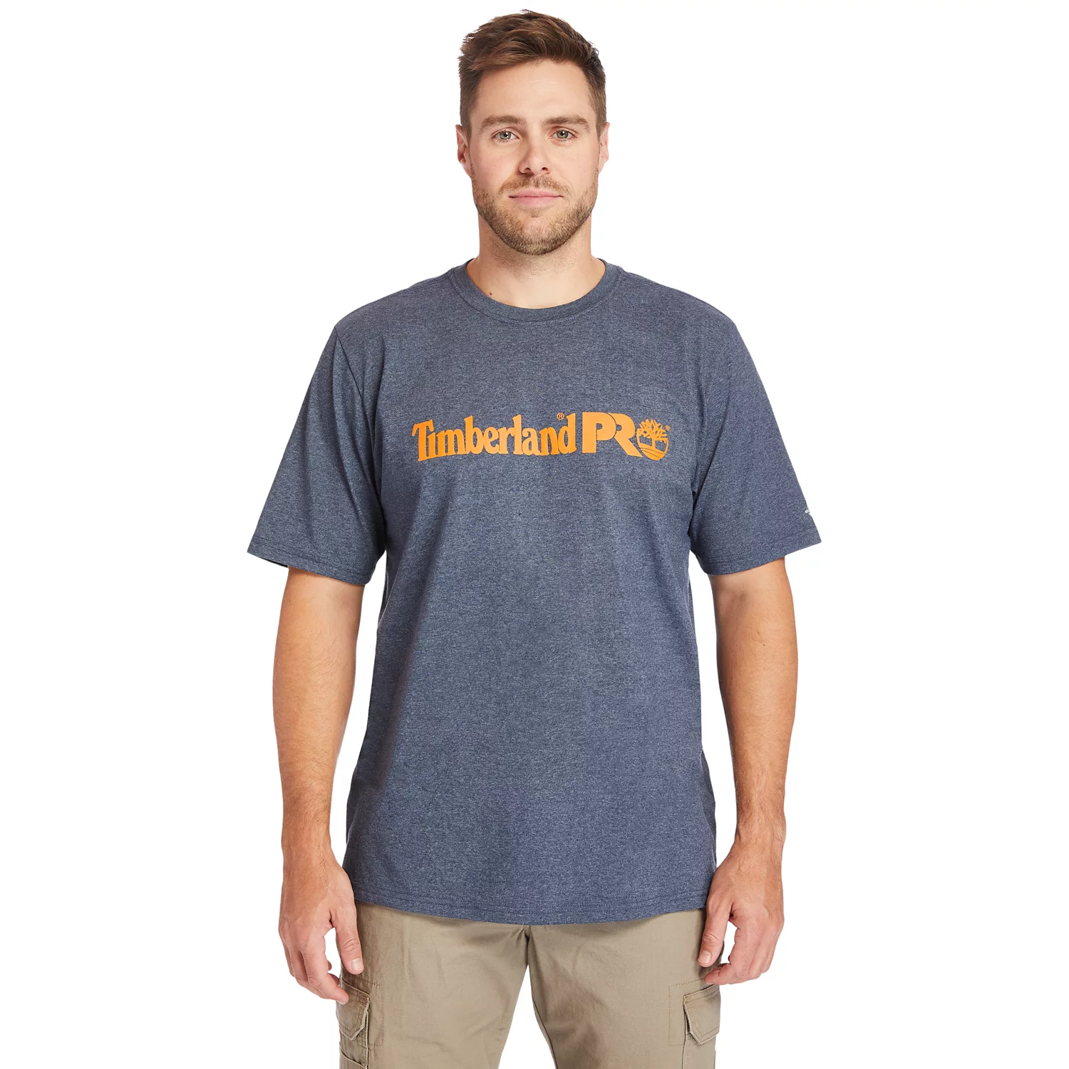 Men's Big & Tall Timberland PRO Base Plate Short-Sleeve Logo T-Shirt