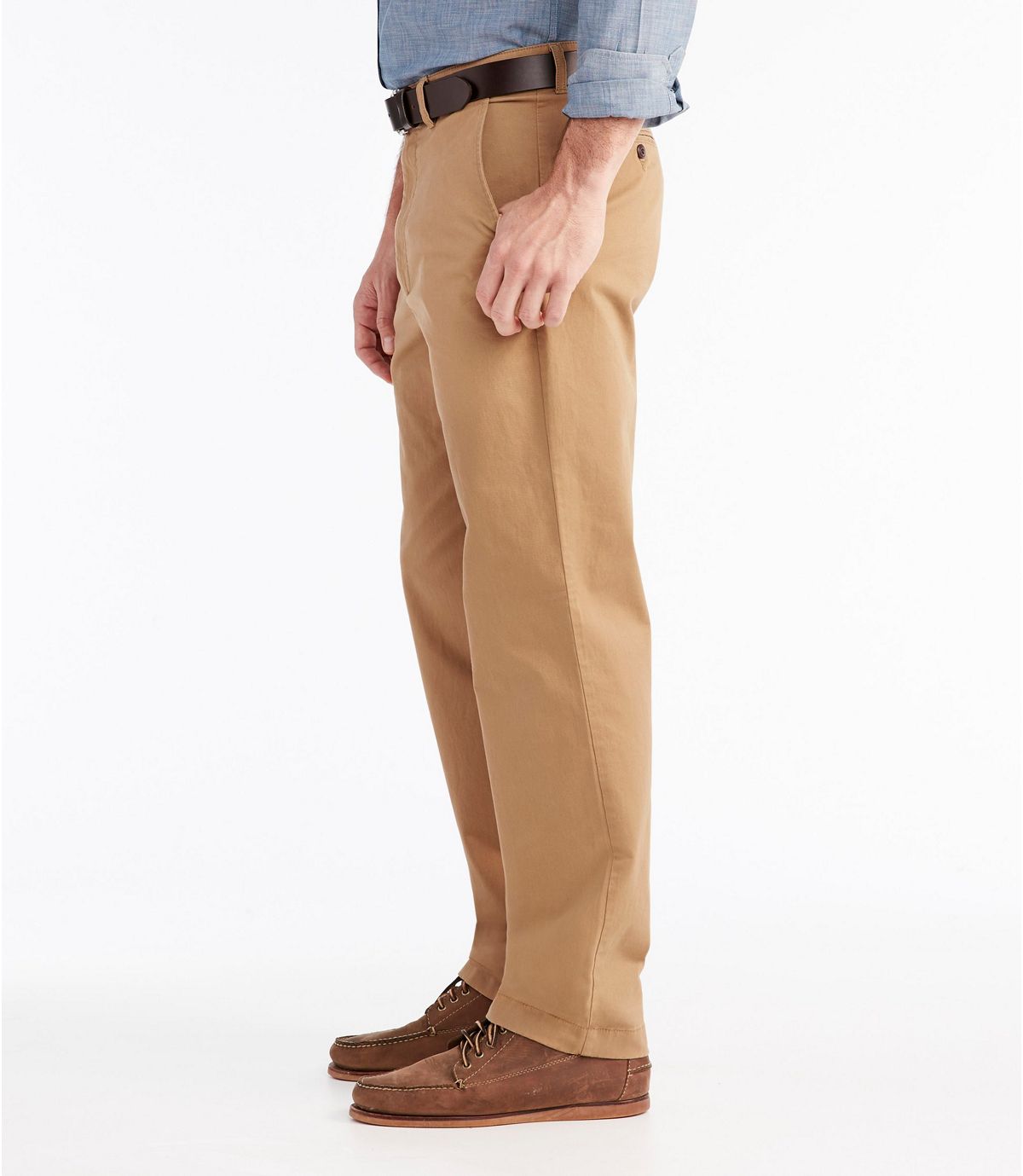 L.L.Bean Men's Lakewashed® Stretch Khakis, Natural Fit