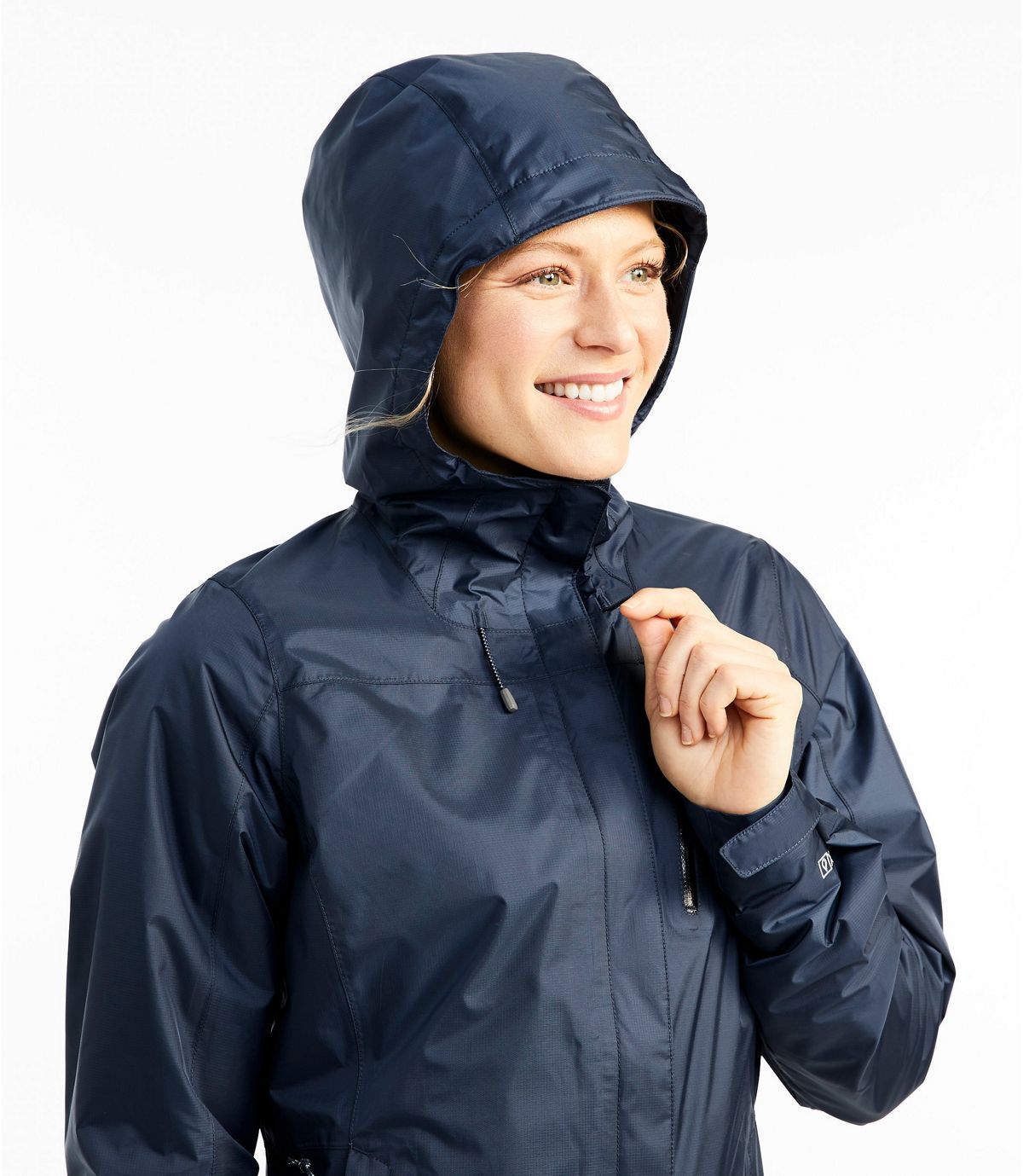 L.L.Bean Women's Trail Model Rain Jacket, Fleece-Lined