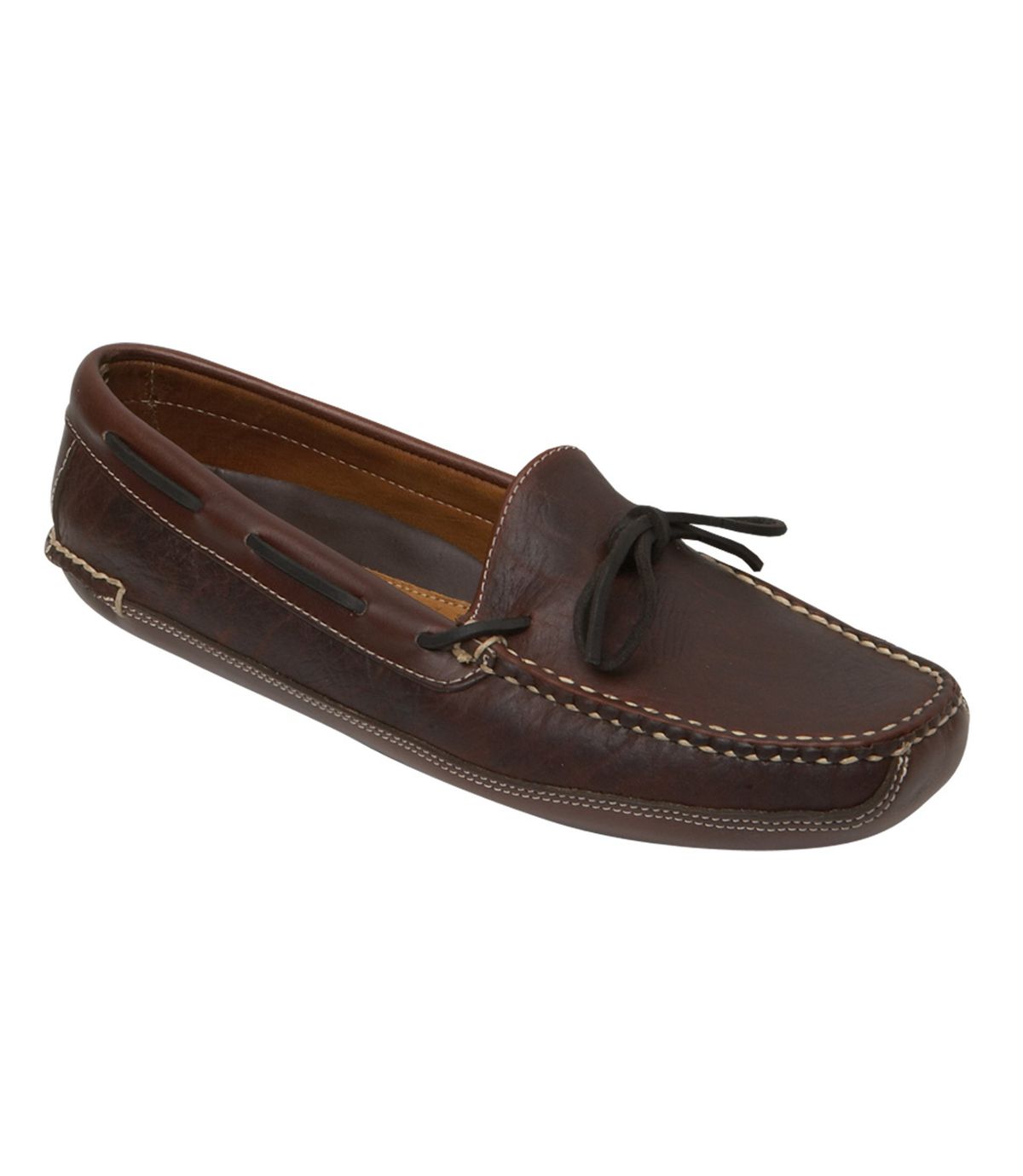 L.L.Bean Bison Double-Sole Slippers, Leather-Lined