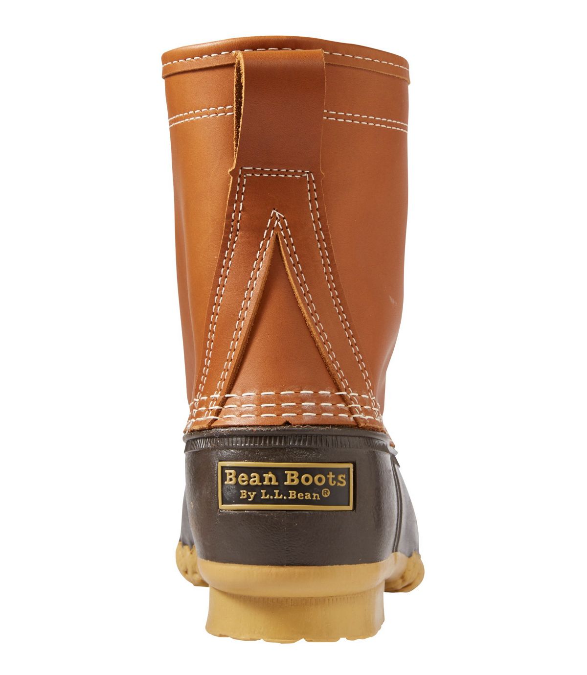 L.L.Bean Bean Boots by L.L.Bean®, 8" Tumbled-Leather Shearling-Lined