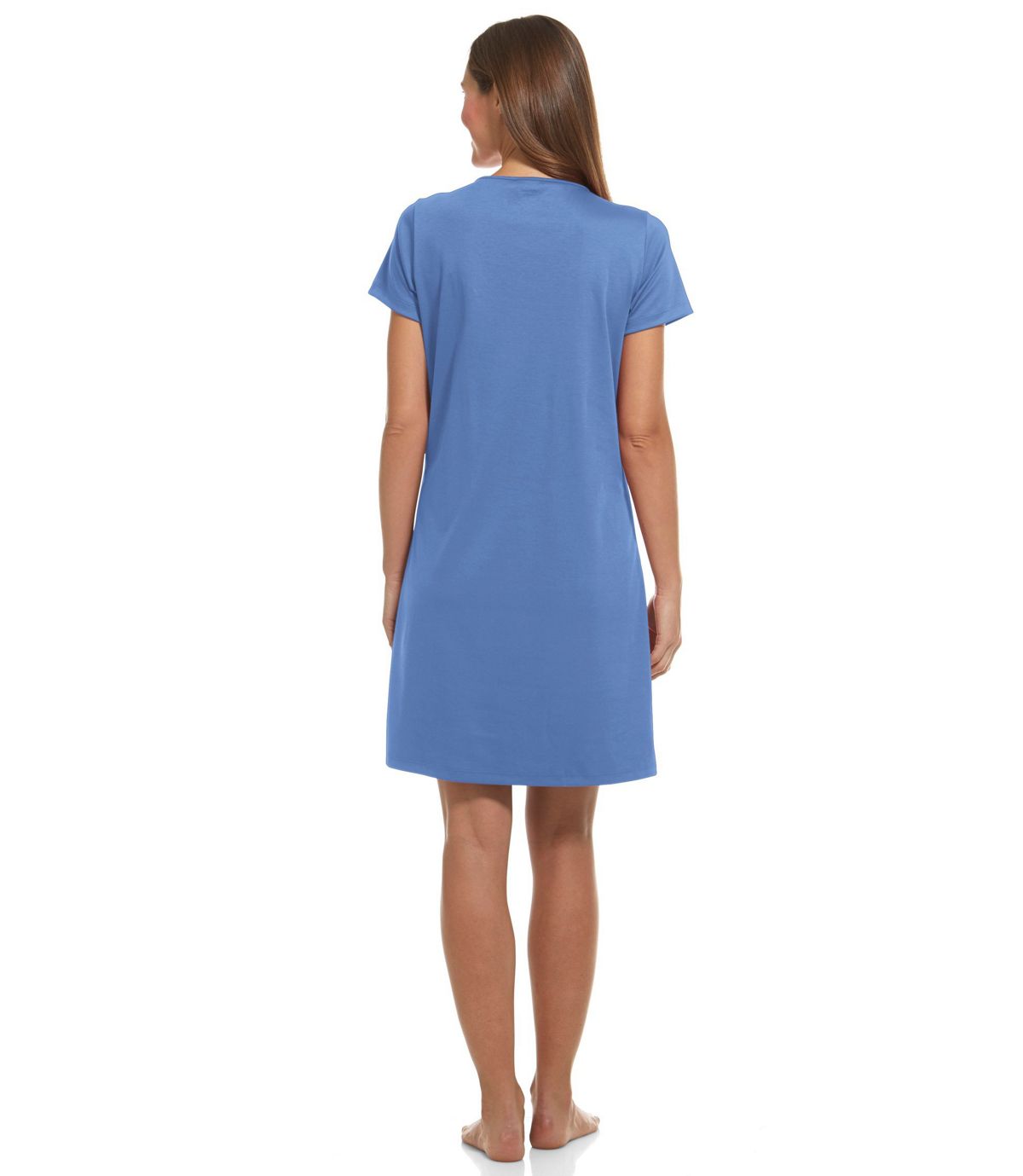 L.L.Bean Women's Supima Nightgown, Short-Sleeve
