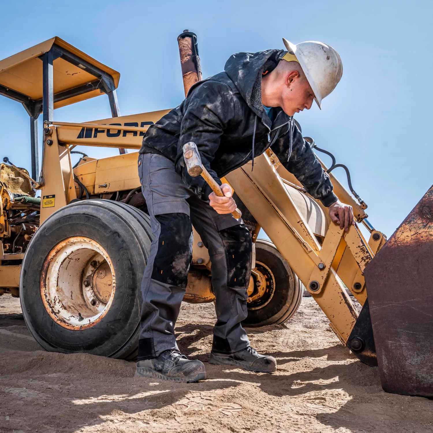 Men's Timberland PRO Gritman Lined, Hooded Canvas Jacket