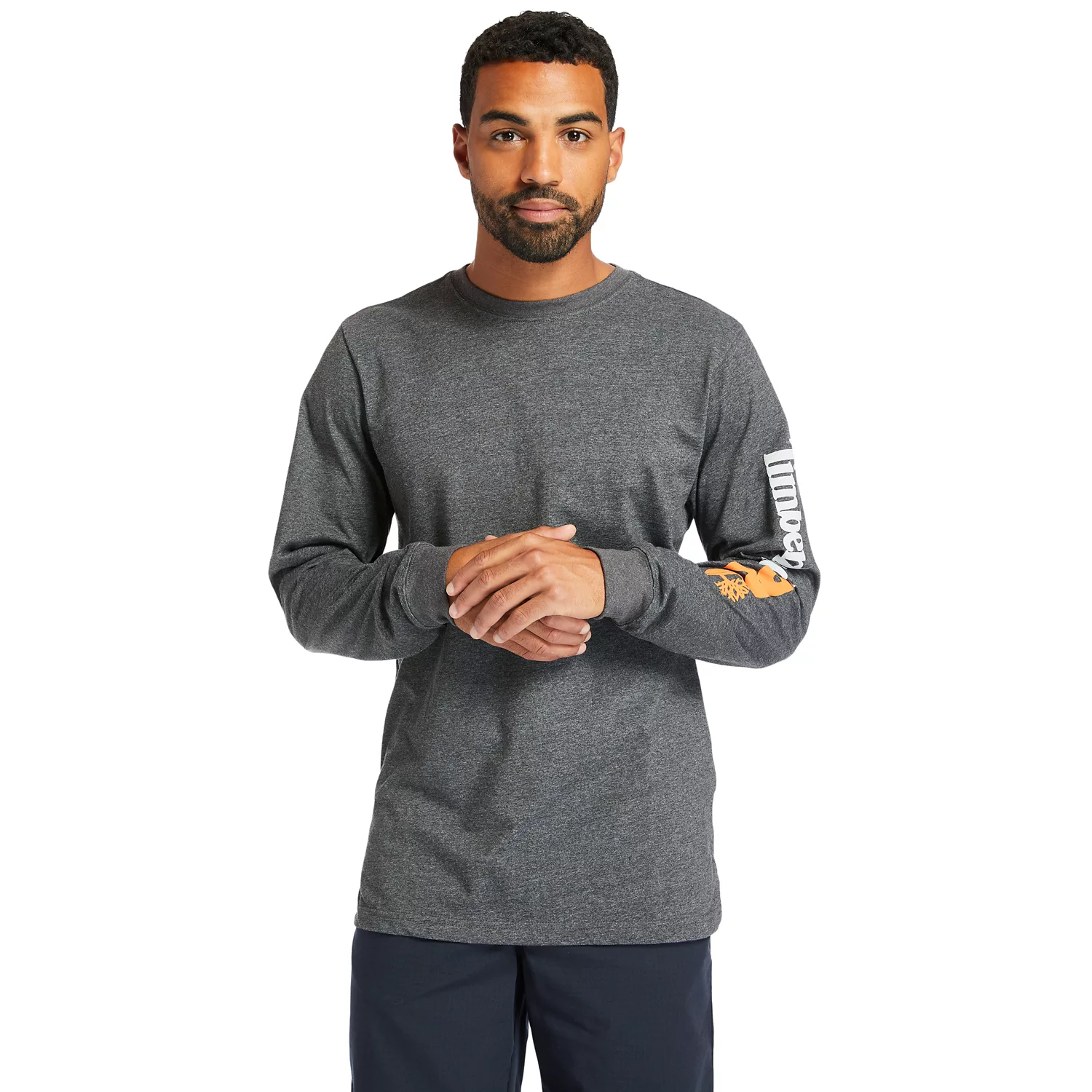 Men's Timberland PRO Base Plate Long-Sleeve Wicking T-Shirt