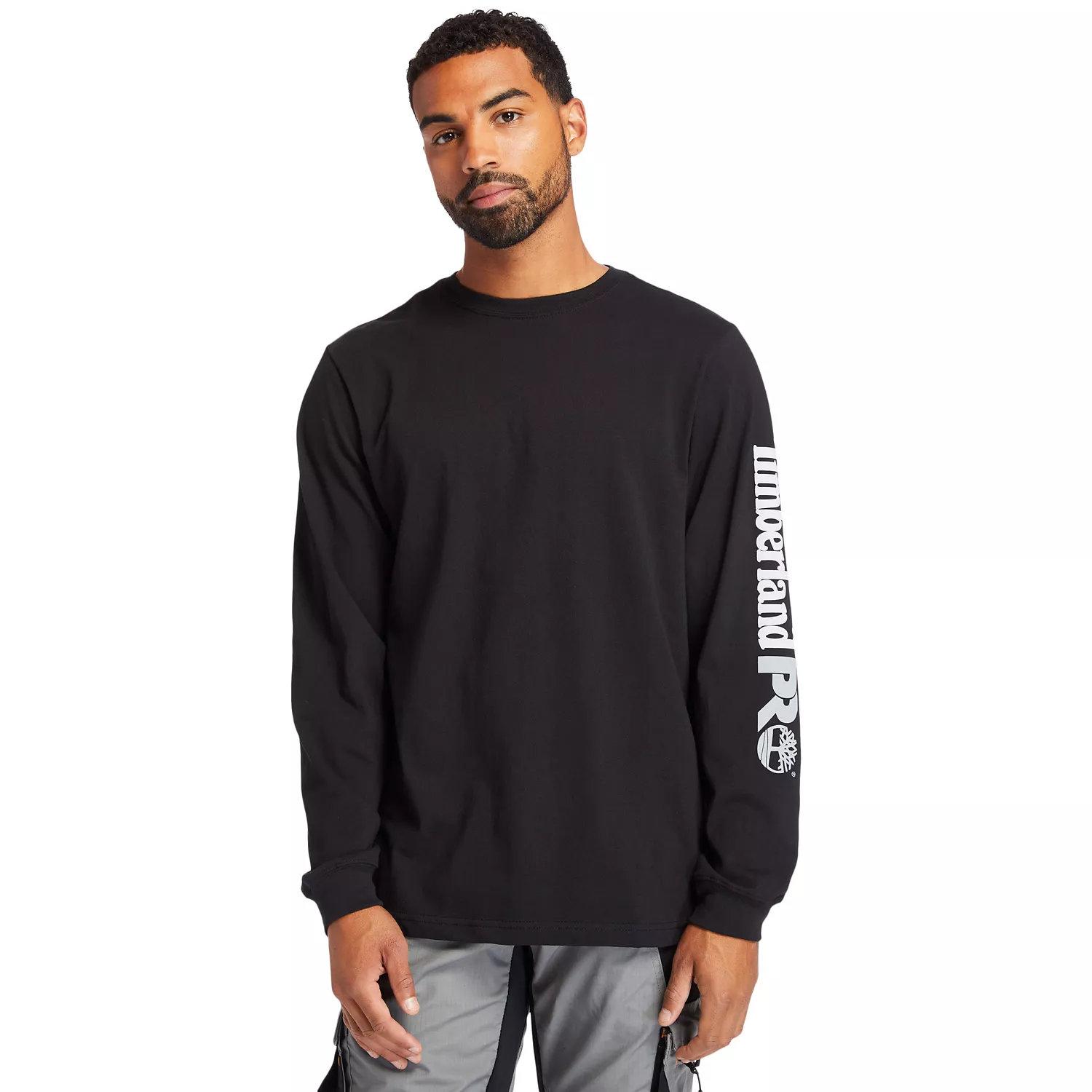 Men's Timberland PRO Base Plate Long-Sleeve Wicking T-Shirt