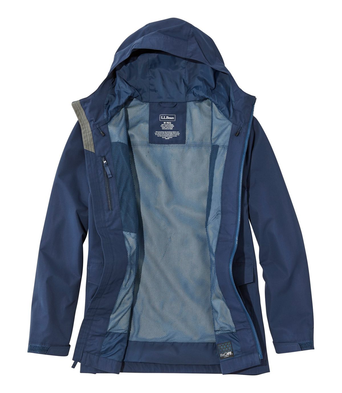 L.L.Bean Men's H2Off Rain Jacket