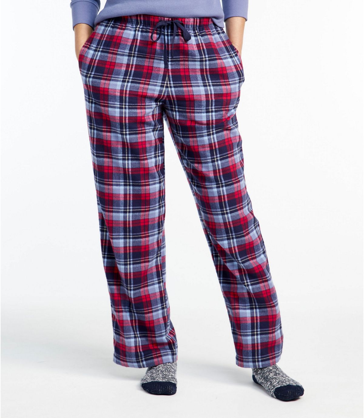 L.L.Bean Women's L.L.Bean Flannel Sleep Pants, Plaid