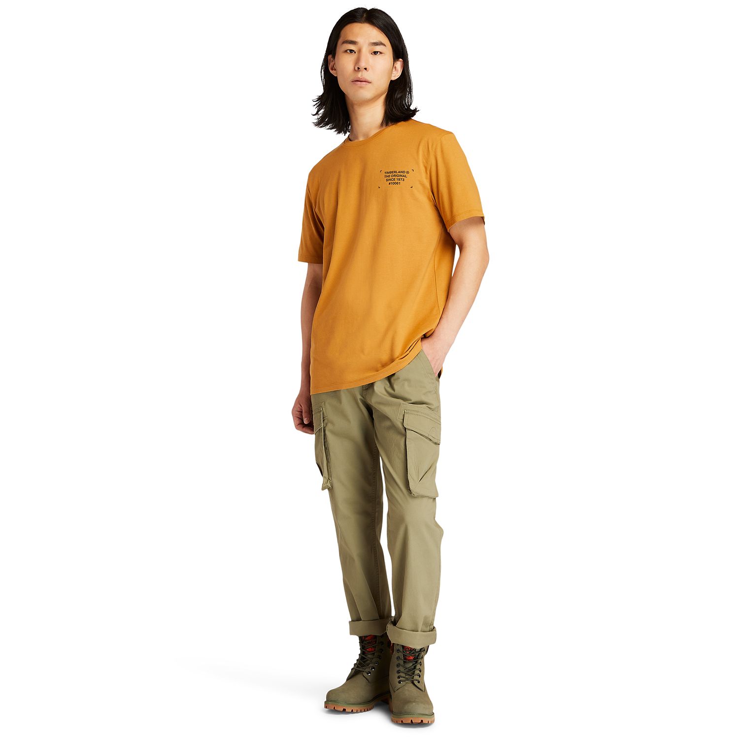 Men's Short-Sleeve Camo-Print Logo T-Shirt