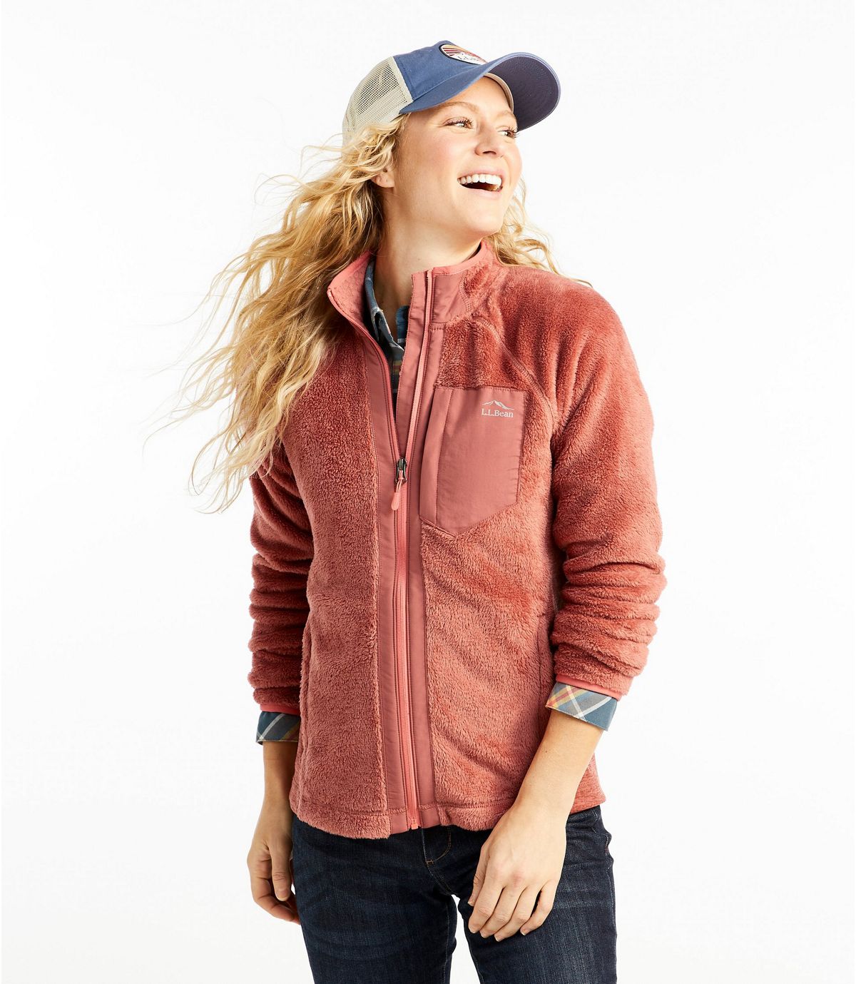 L.L.Bean Women's Adventure Hybrid Fleece Jacket