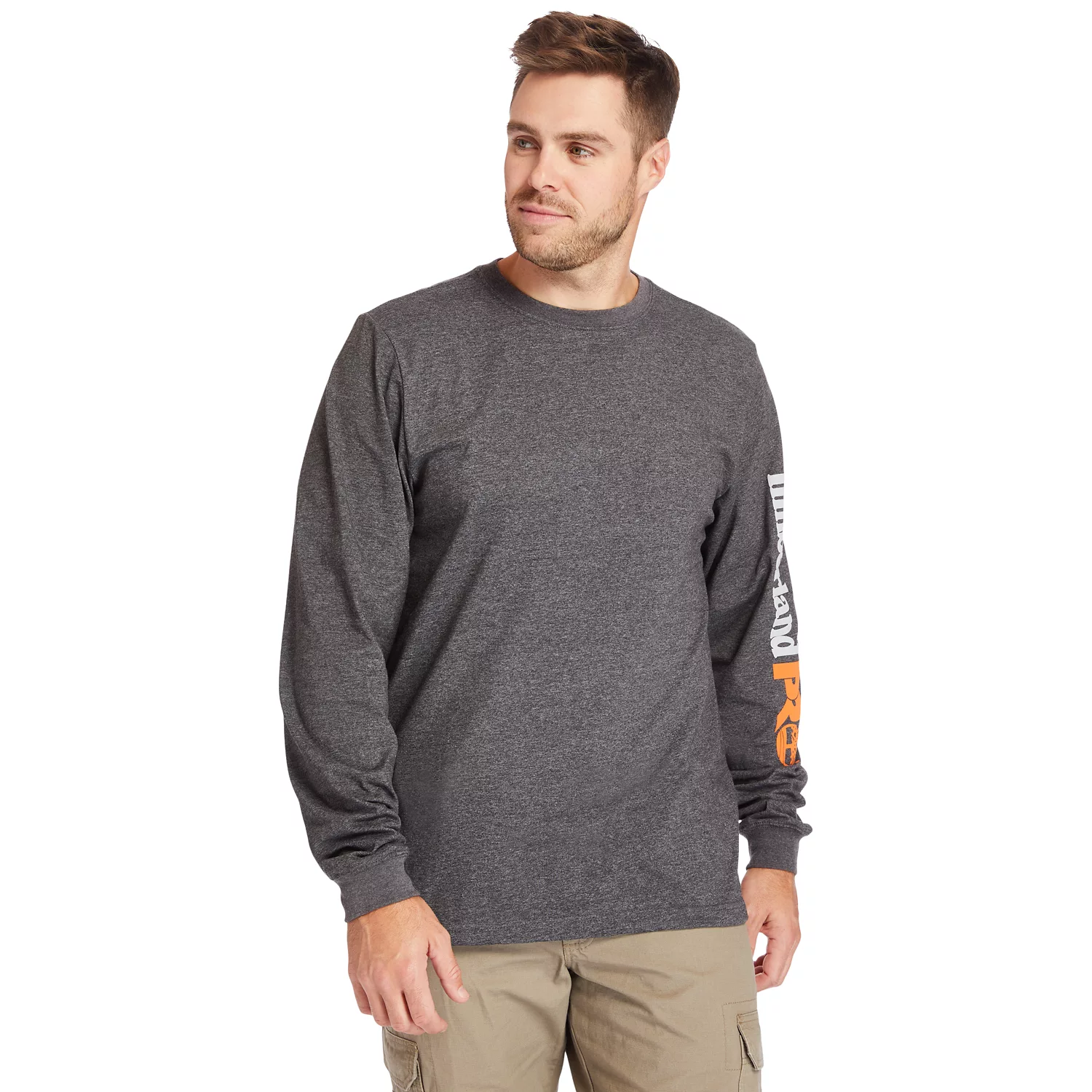 Men's Big & Tall Timberland PRO Base Plate Long-Sleeve Wicking T-Shirt
