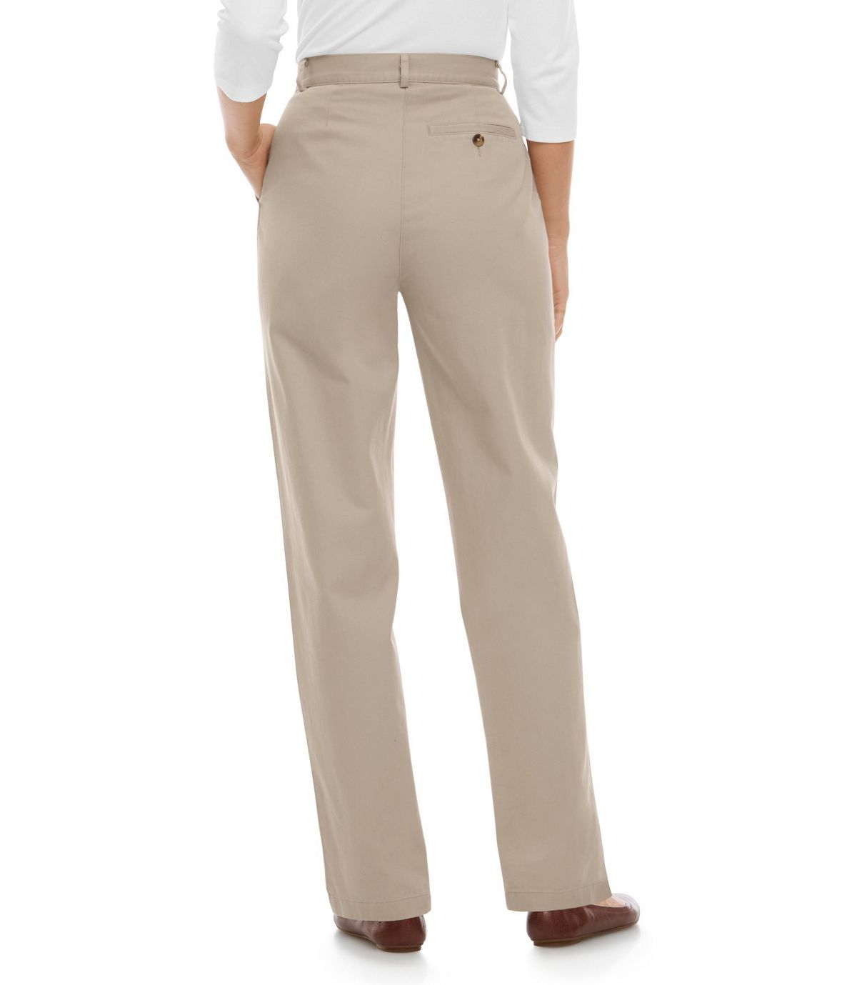 L.L.Bean Women's Wrinkle-Free Bayside Pants, Original Fit