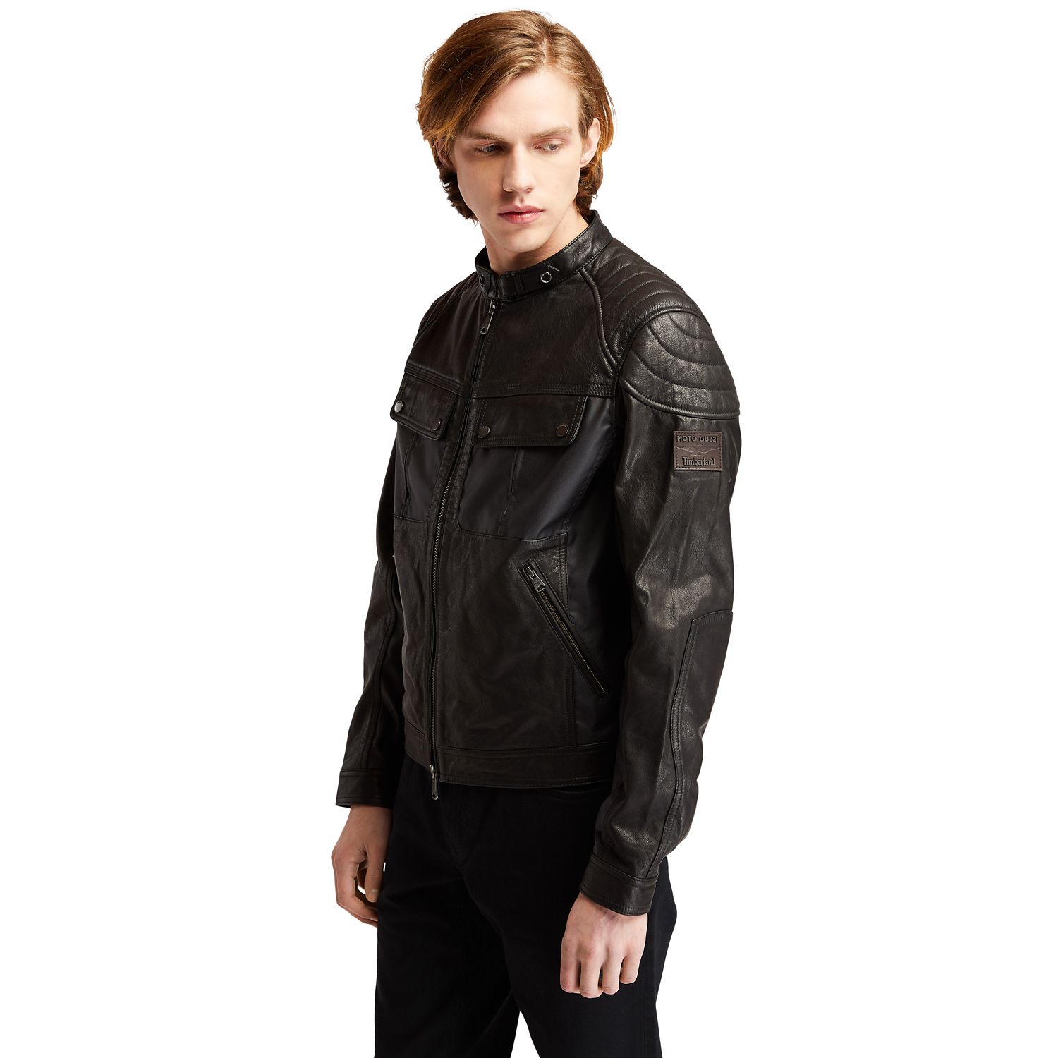 Men's Moto Guzzi x TimberlandLeather Jacket