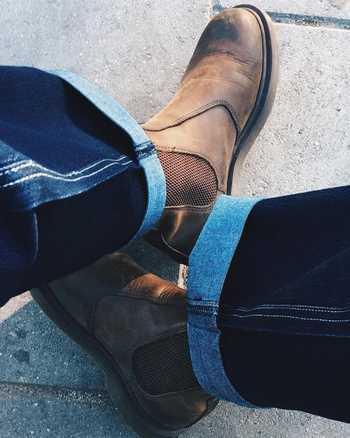 2976 Crazy Horse Leather Chelsea Boots,MEN'S BEST SELLERS,no.693