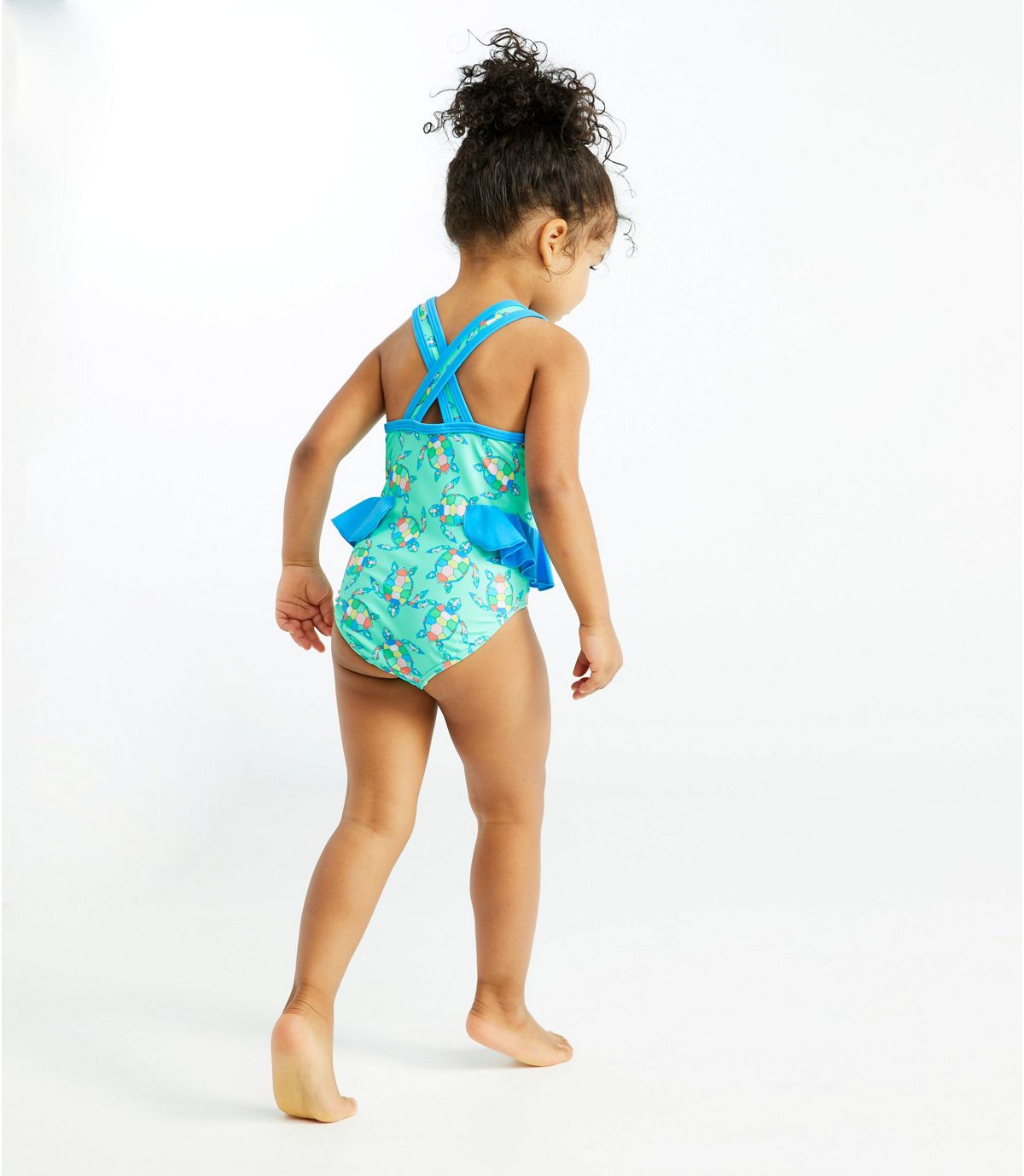 L.L.Bean Toddler Girls' Tide Surfer Swimsuit, One-Piece