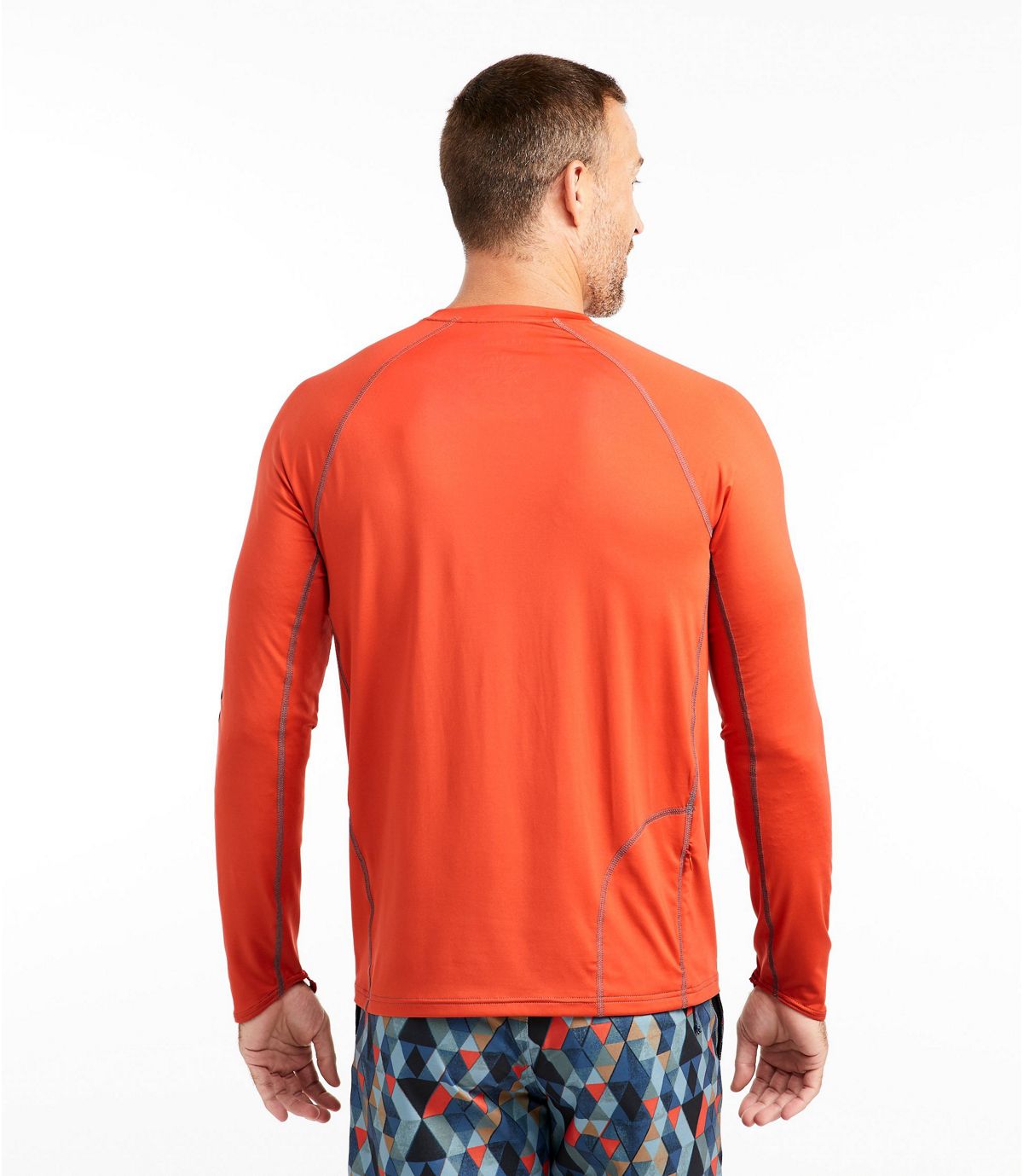 L.L.Bean Men's Swift River Cooling Rashguard, Graphic