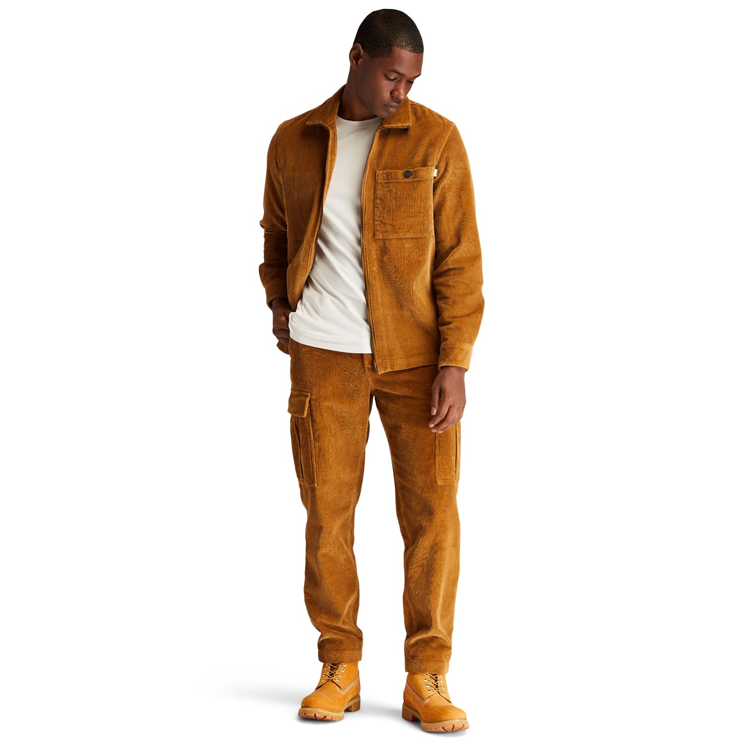 Men's Full-Zip Corduroy Overshirt