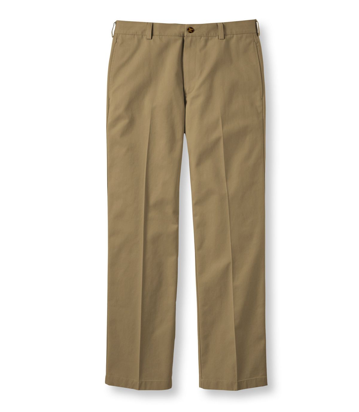 L.L.Bean Men's Wrinkle-Free Double L® Chinos, Standard Fit Plain Front