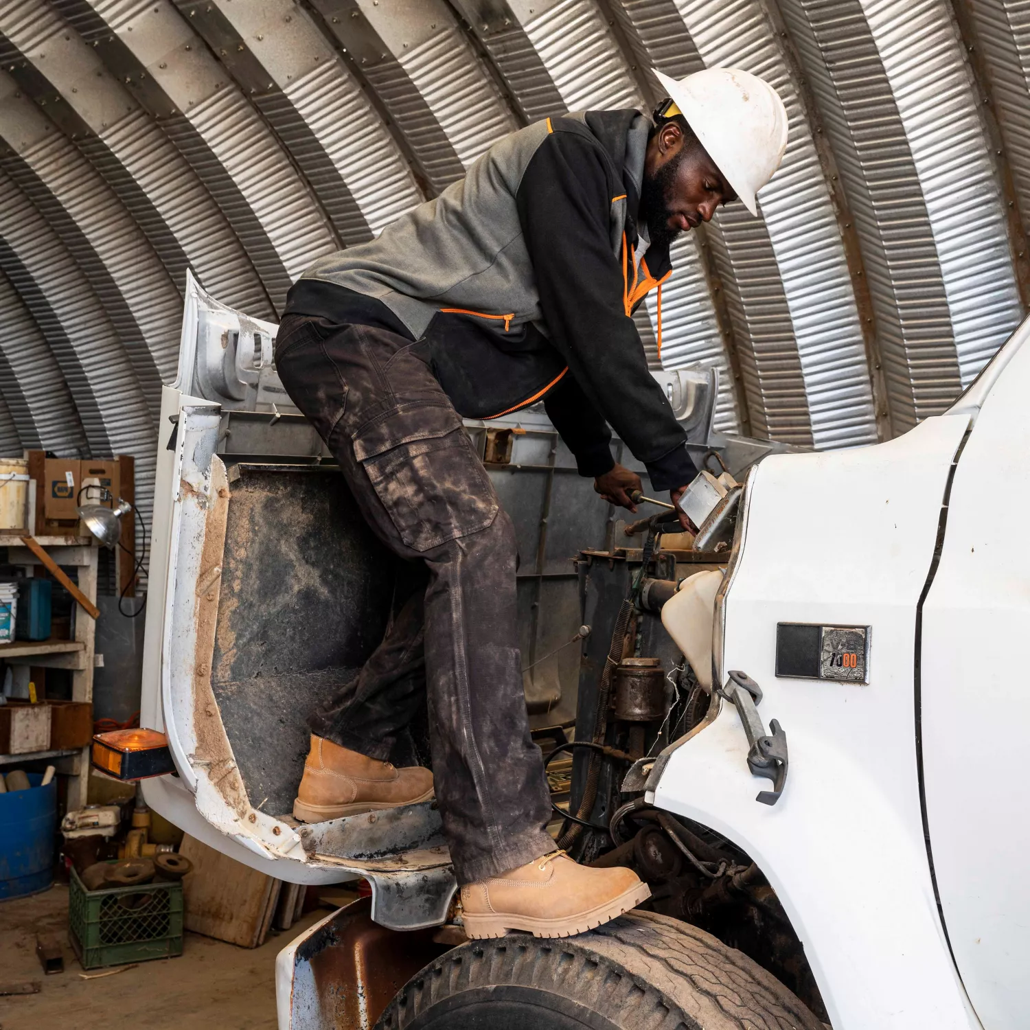 Men's Direct Attach 8 Steel Toe Waterproof Work Boot