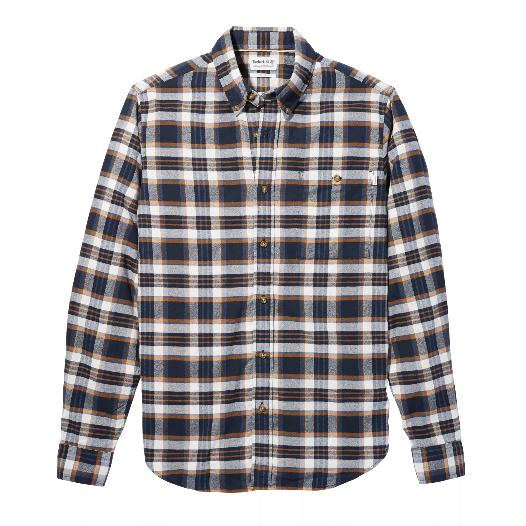 Men's Long-Sleeve Tartan Shirt