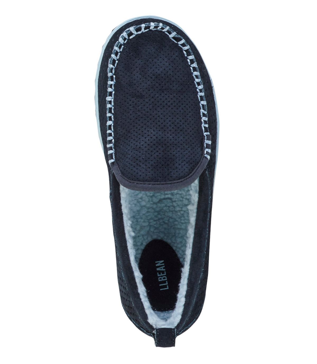 L.L.Bean Mountain Slipper Moccasins, Perforated