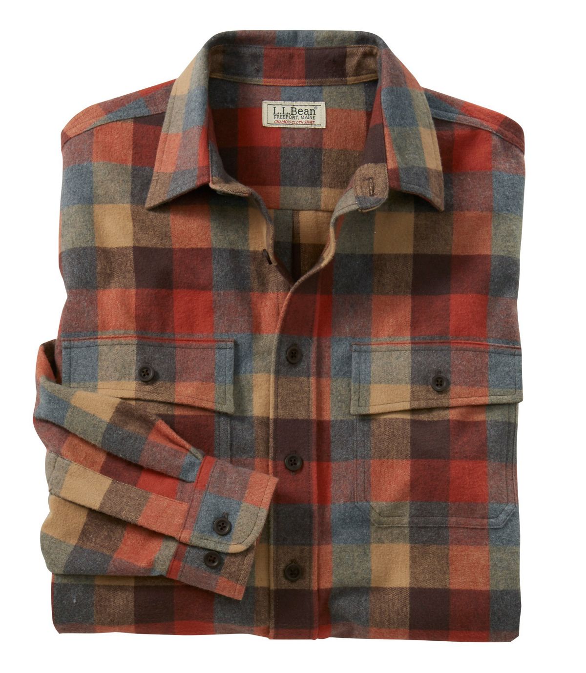 L.L.Bean Men's Chamois Shirt, Plaid