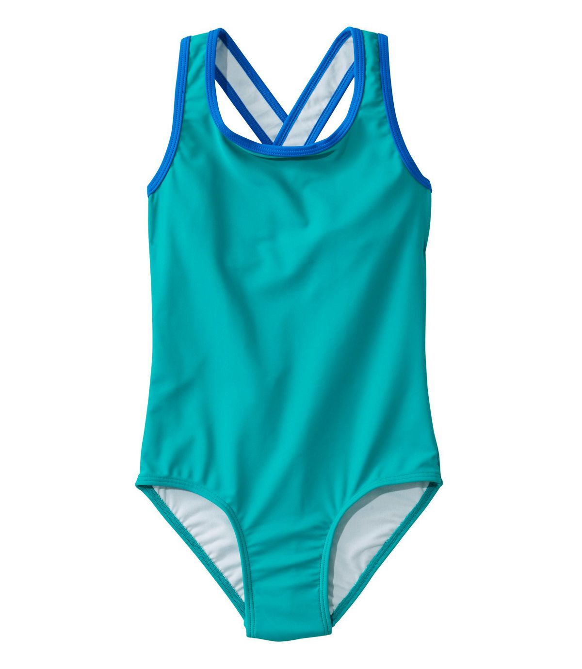 L.L.Bean Girls' Tide Surfer Swimsuit, One-Piece