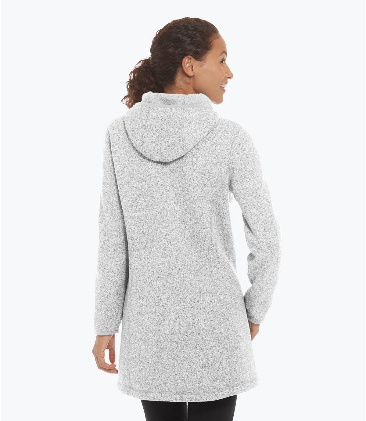 L.L.Bean Women's L.L.Bean Sweater Fleece Coat