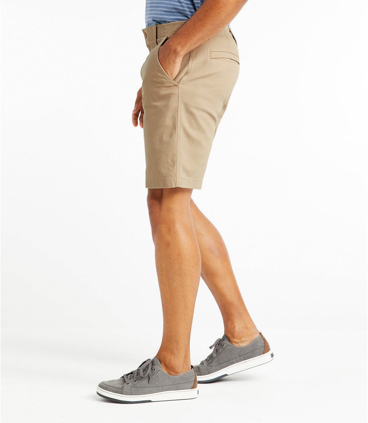 L.L.Bean Men's Stretch Pathfinder Shorts, Natural Fit