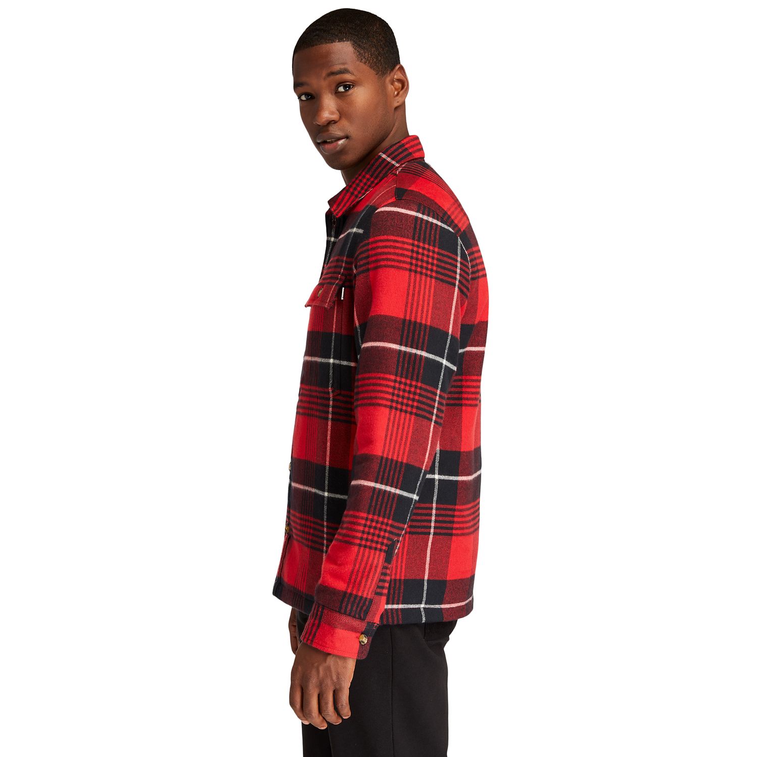 Men's Insulated Buffalo Shirt Jacket