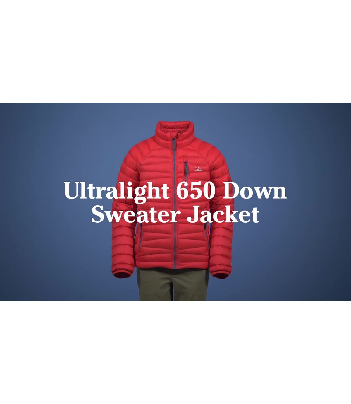 L.L.Bean Kids' Ultralight 650 Down Sweater