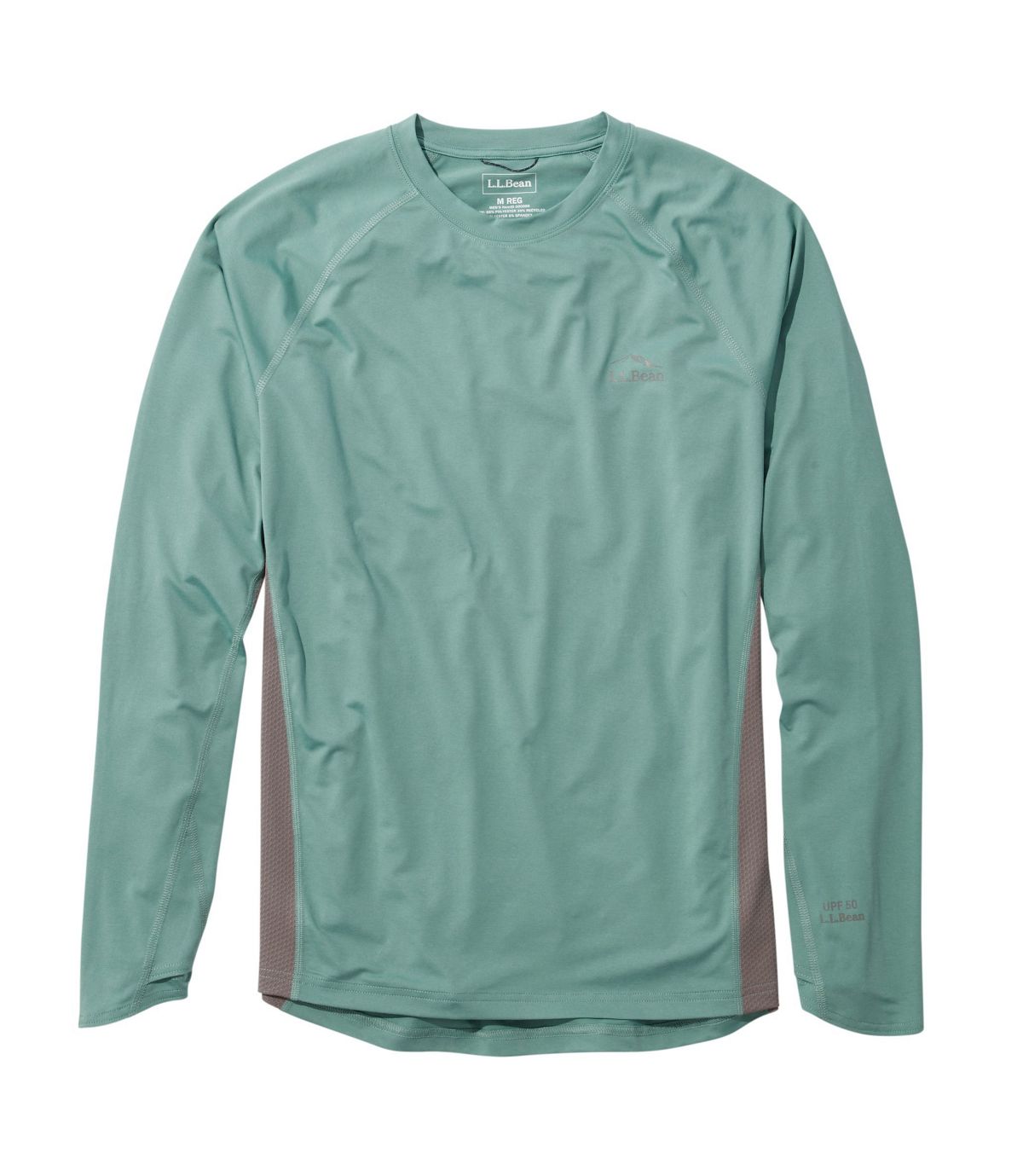 L.L.Bean Men's Tropicwear Knit Crew Shirt, Long-Sleeve