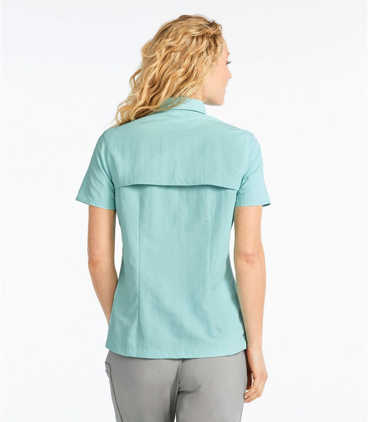 L.L.Bean Women's Tropicwear Shirt, Short-Sleeve