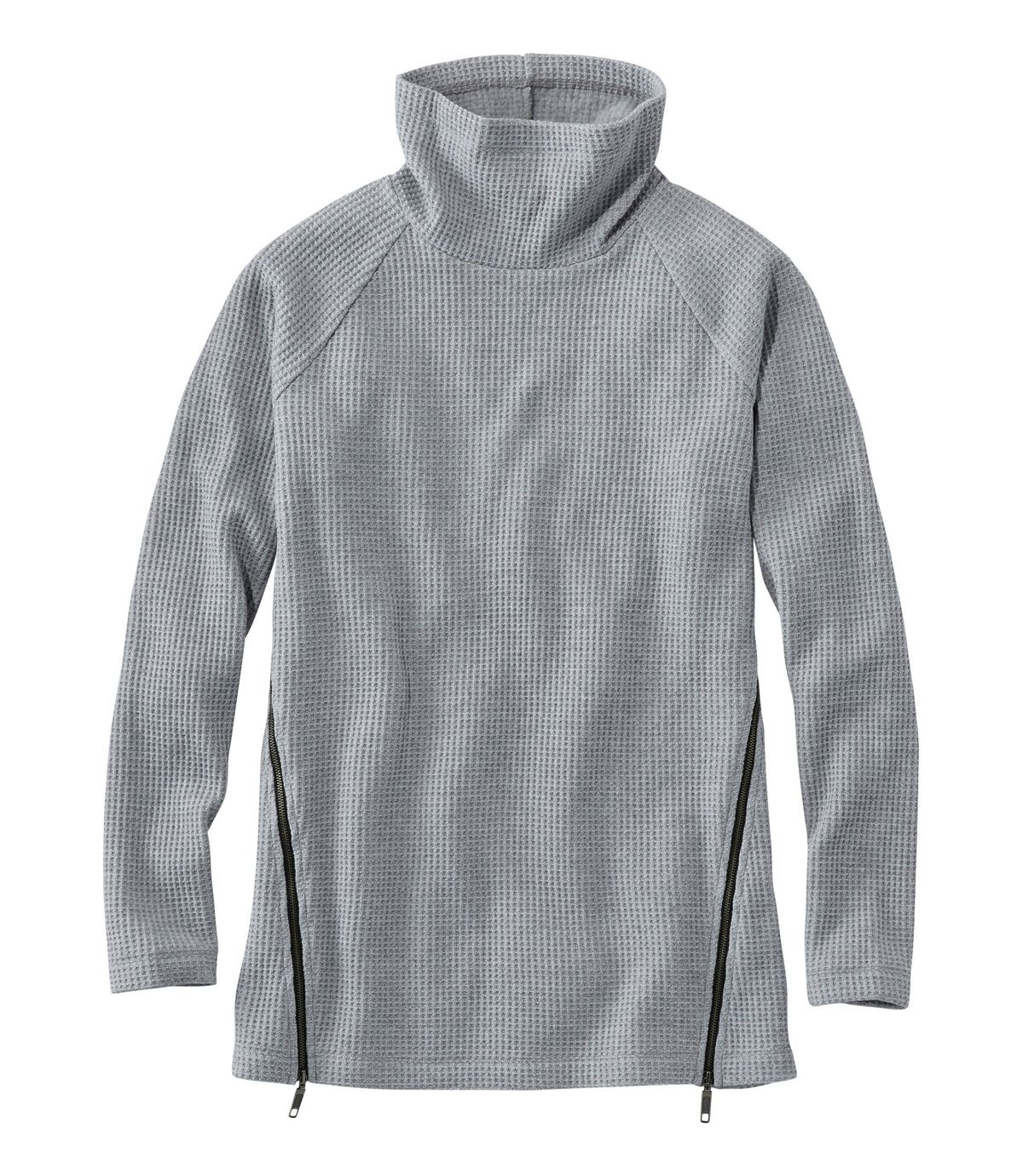 L.L.Bean Women's Signature Mock-Neck Waffle Tunic