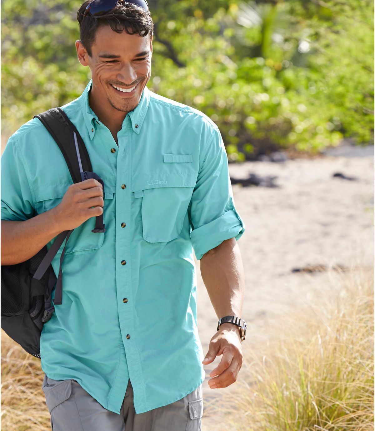 L.L.Bean Men's Tropicwear Shirt