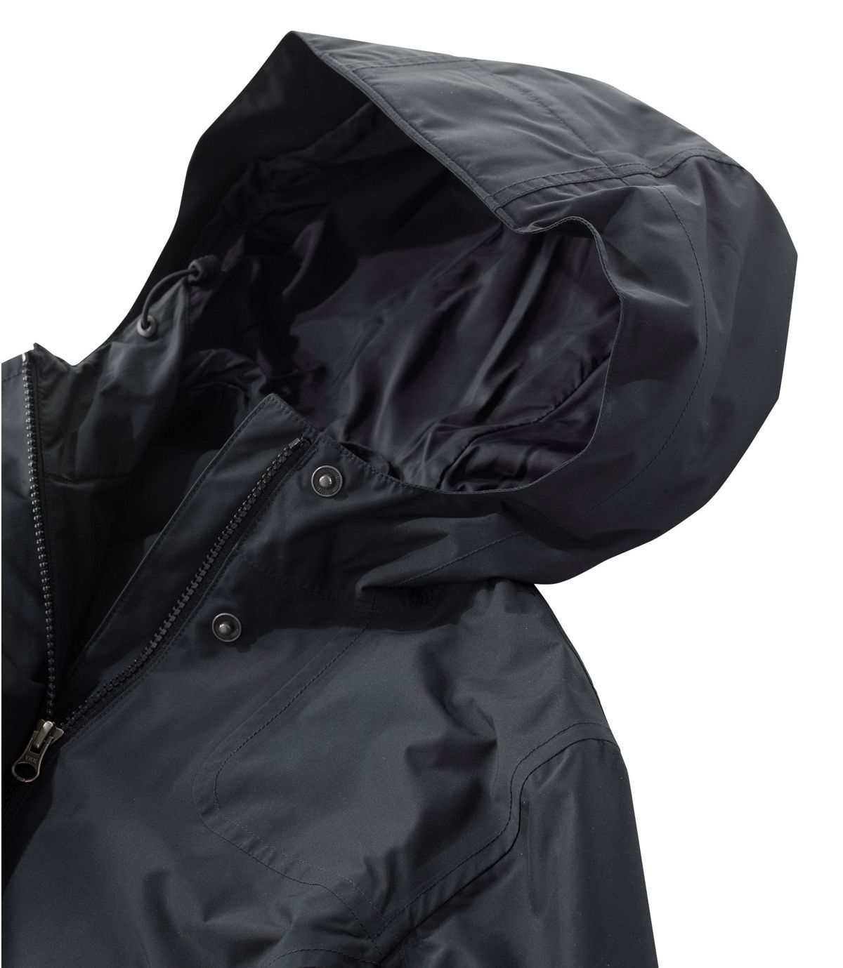 L.L.Bean Women's H2OFF Raincoat, Mesh-Lined Long