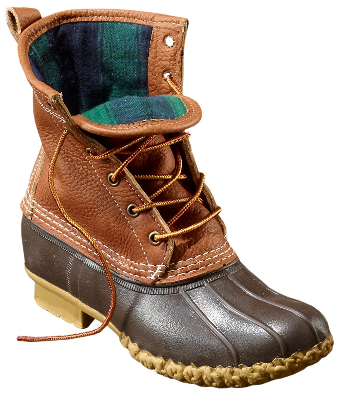 L.L.Bean 8" L.L.Bean Boots, Tumbled-Leather Chamois-Lined