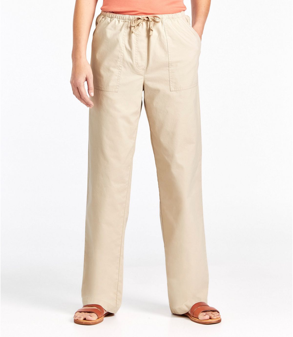 L.L.Bean Women's Original Sunwashed Canvas Pants