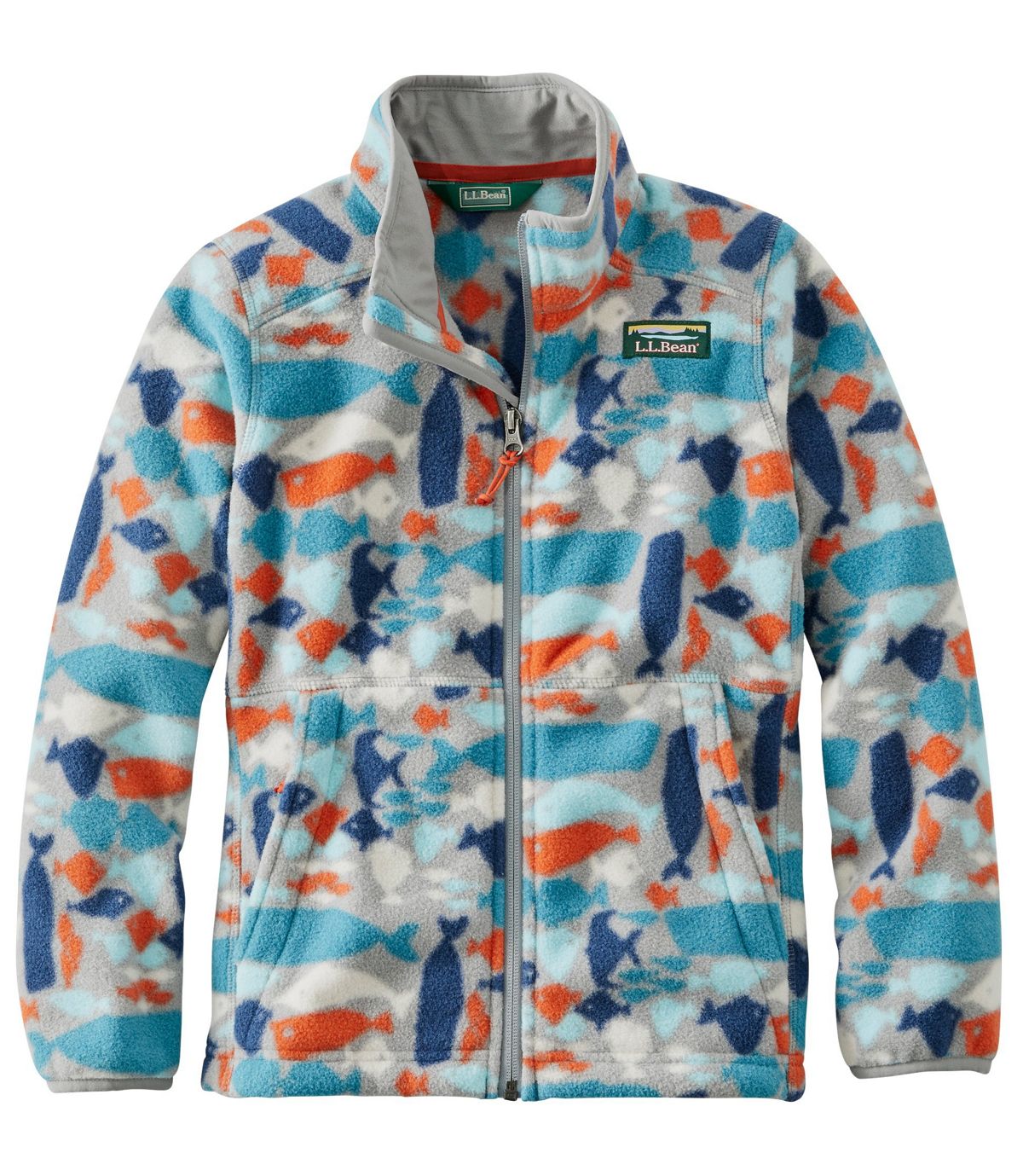 L.L.Bean Kids' Mountain Classic Fleece, Print