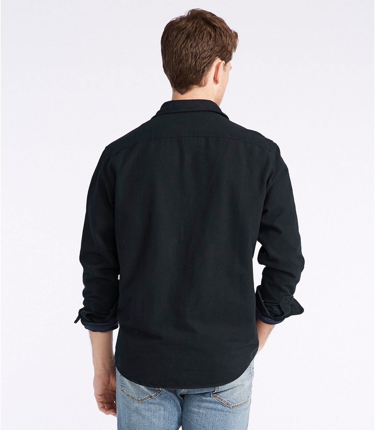 L.L.Bean Men's Signature 1933 Chamois Cloth Shirt, Slim Fit