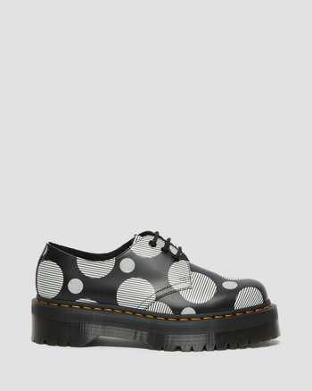 1461 Polka Dot Smooth Leather Platform Shoes,MEN'S PLATFORMS,no.445