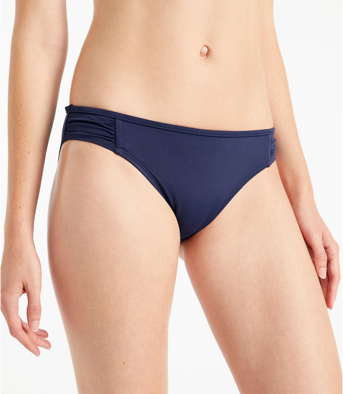 L.L.Bean Women's L.L.Bean Mix-and-Match Swim Collection, Side-Shirred Brief