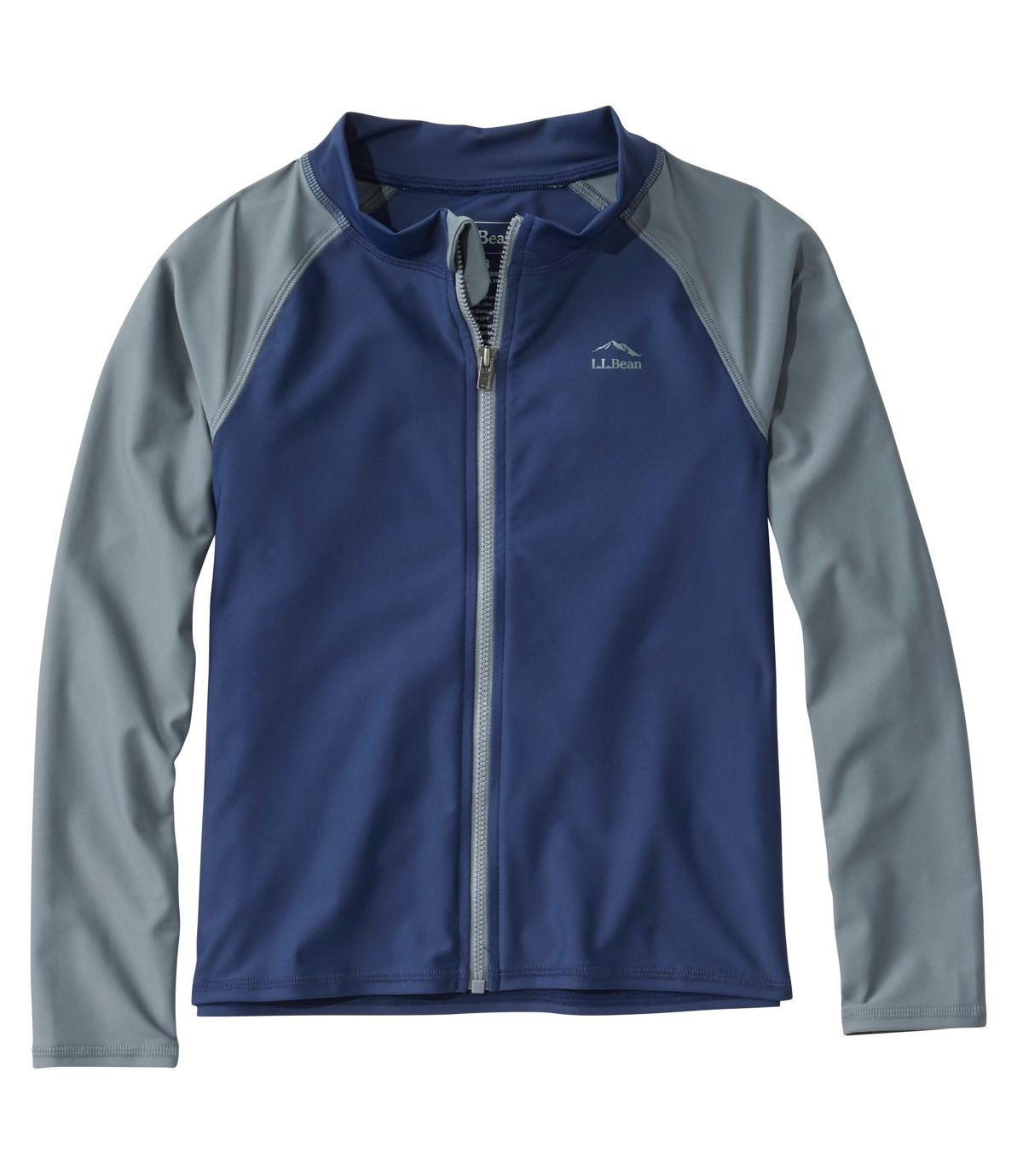 L.L.Bean Kids' Sun-and-Surf Shirt, Full-Zip