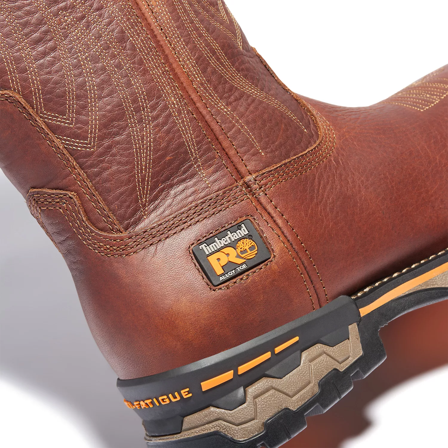 Men's Timberland PRO AG Boss Square Alloy Toe Pull-On Work Boots