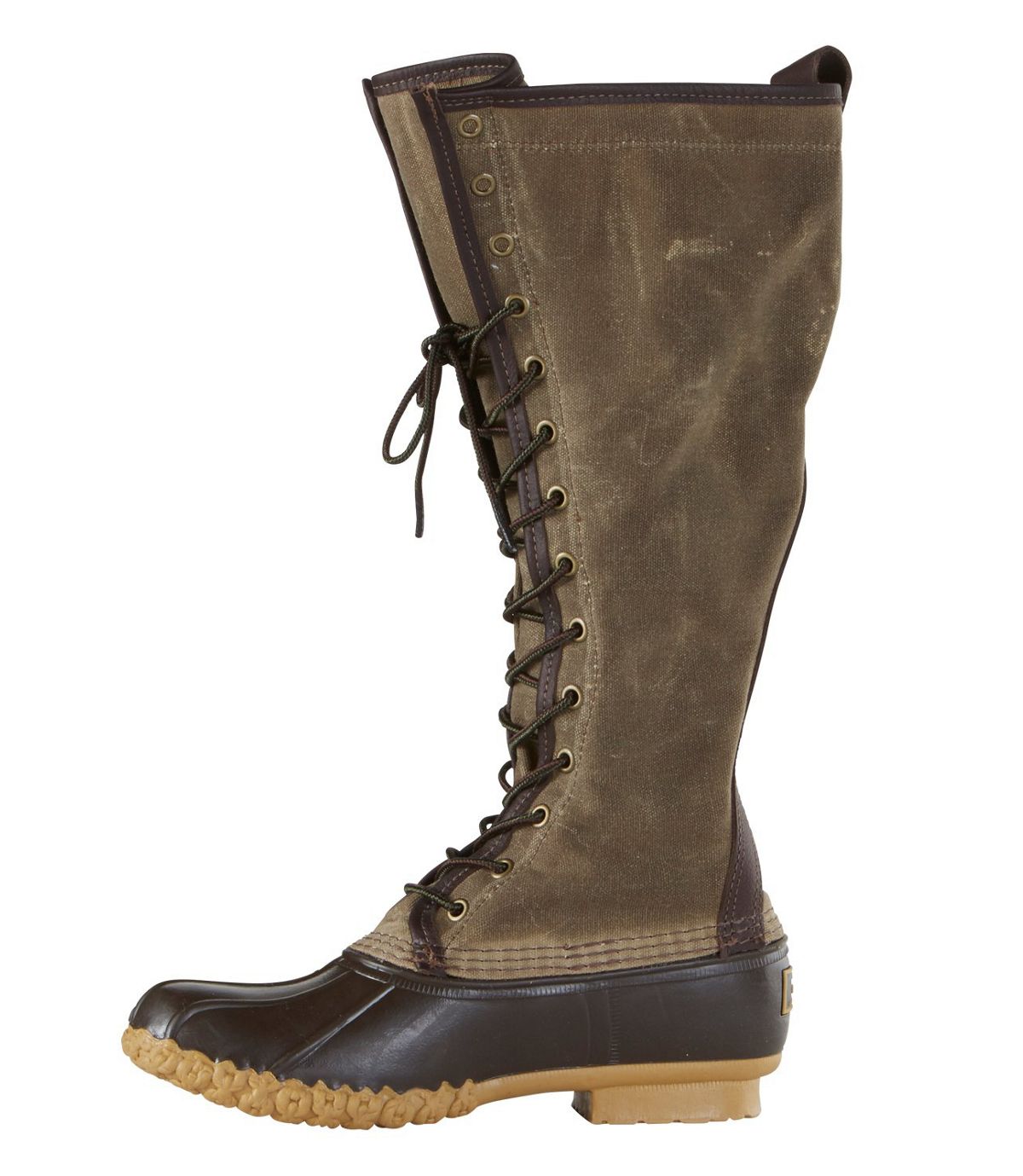L.L.Bean Signature Waxed-Canvas Maine Hunting Shoe, 16"