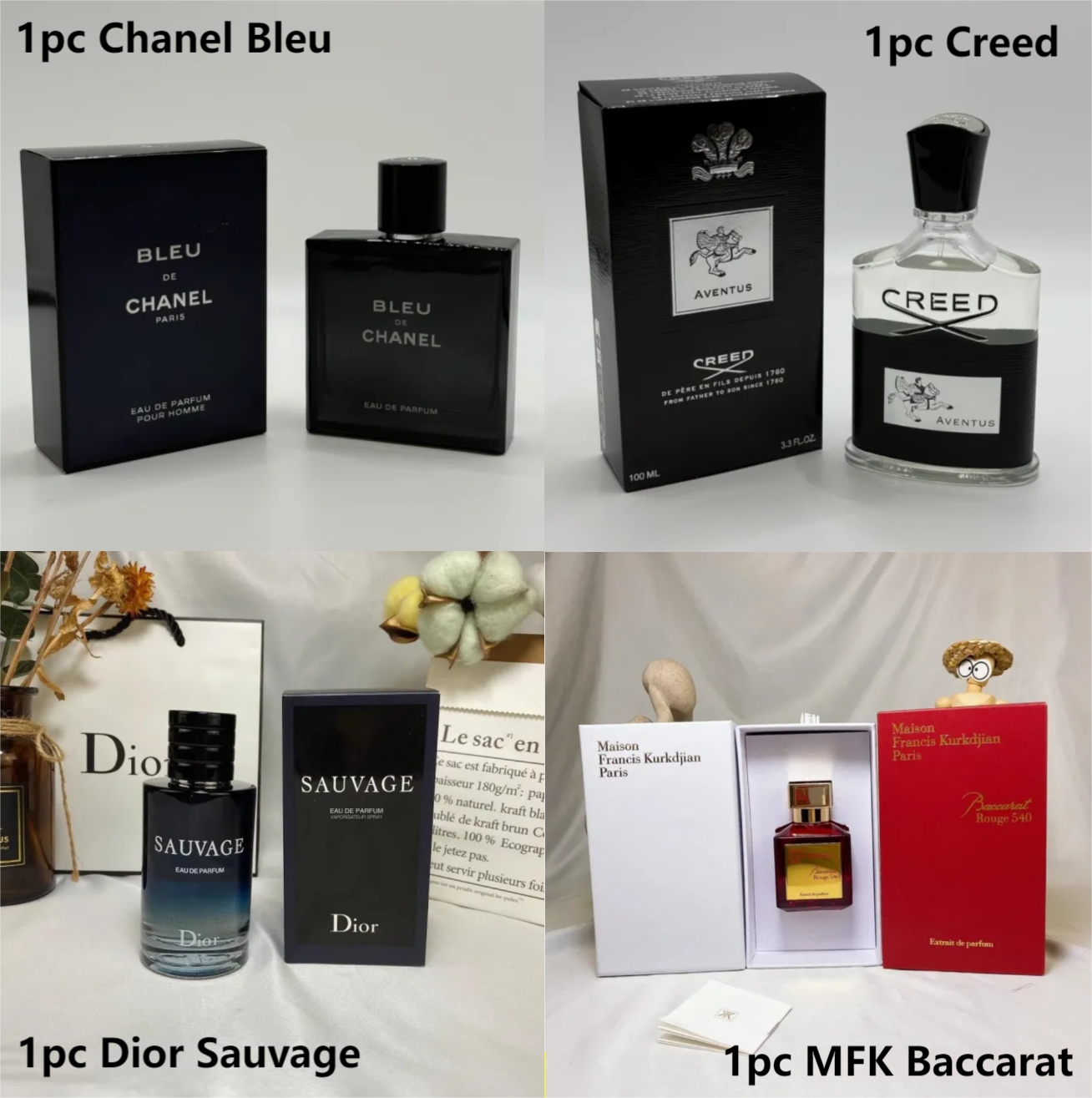 4-in-1 Perfume Set With Receipt (from USA 2-7 work days delivery)