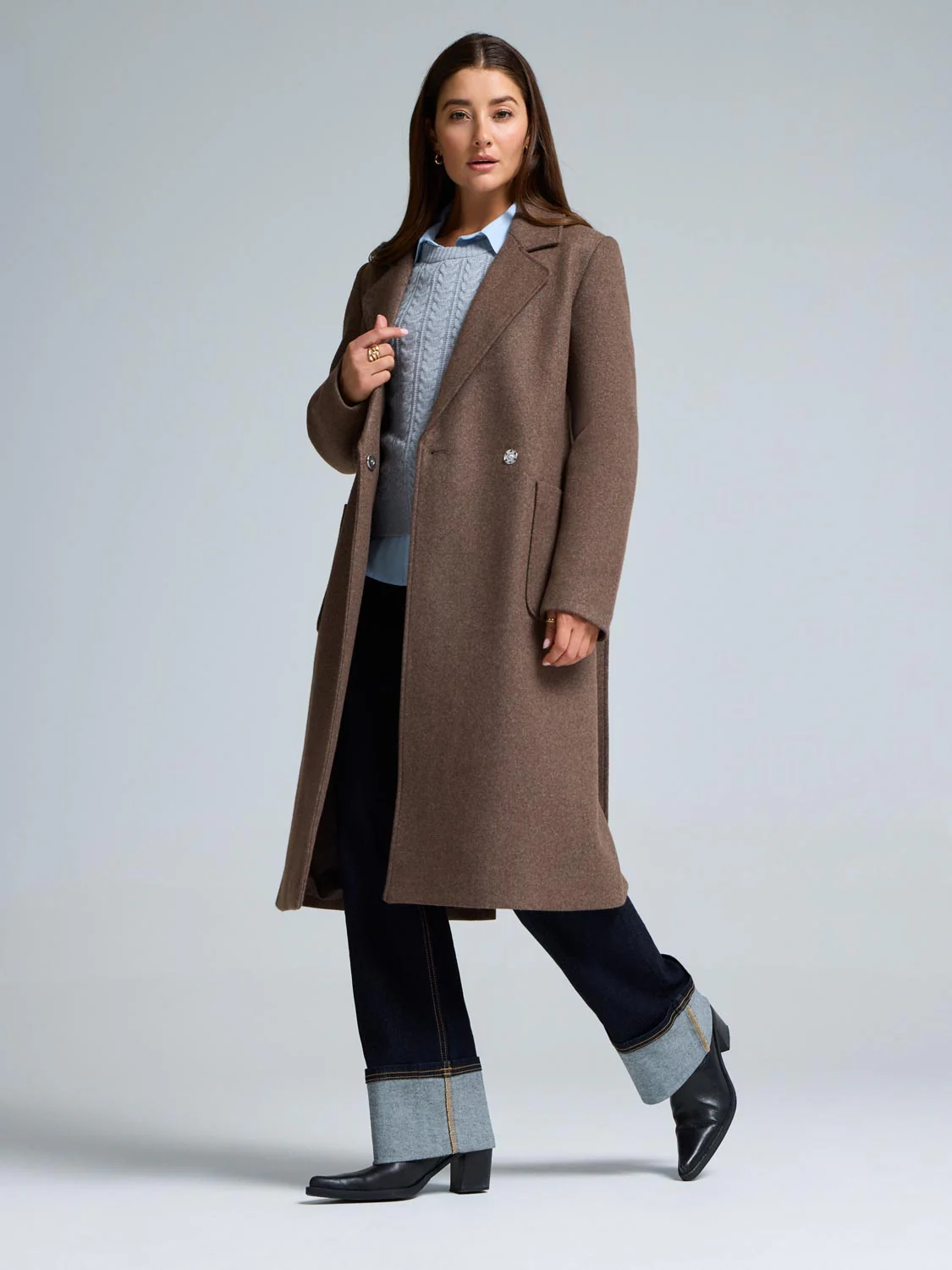 Belted Wrap Coat