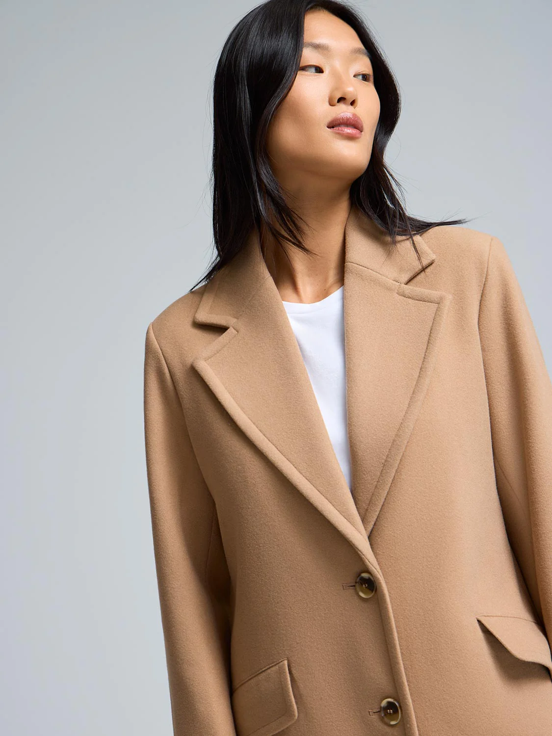 Single-Breasted Car Coat