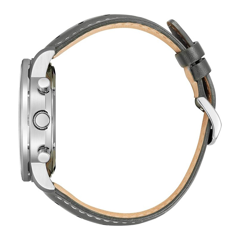 Men's solar-powered sports and casual chronograph watch