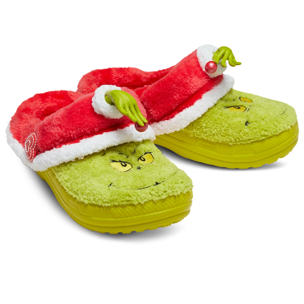 Crocs Grinch Classic Lined Clogs