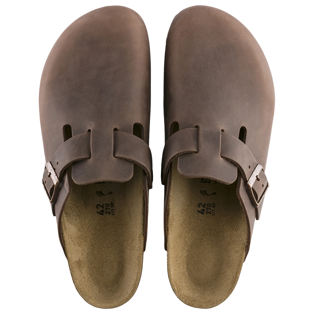 Birkenstock Boston Clogs Oiled Leather